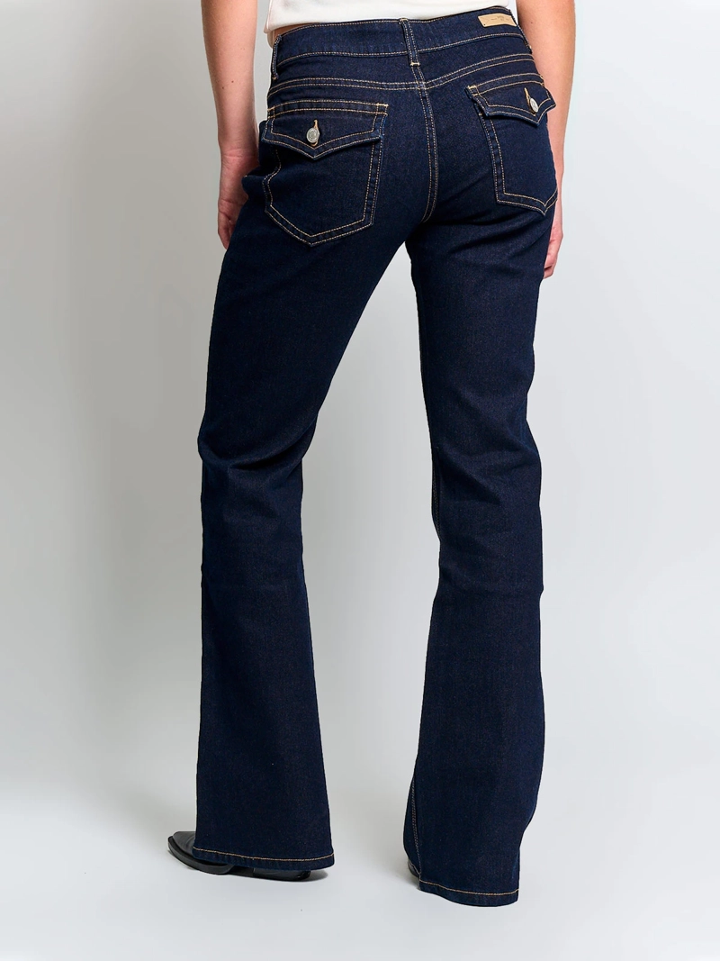 JEANS MUJER INDEX ALGODÓN FLARE - 3