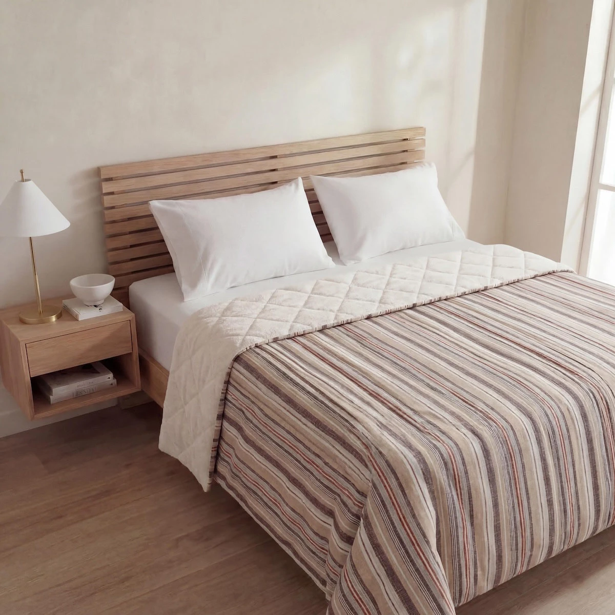 PLUMÓN RIPLEY HOME MICROSHERPA 1.5 PLAZAS LÍNEAS  - 1
