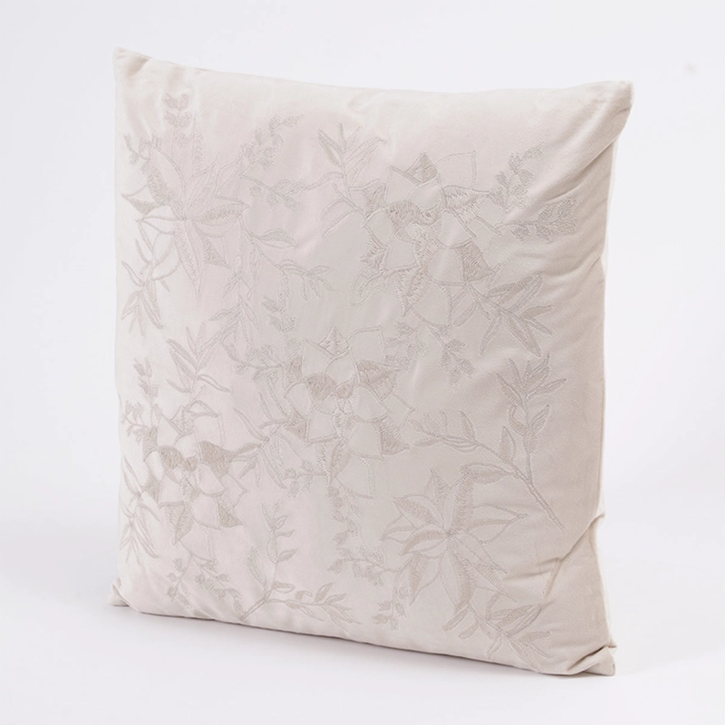 COJÍN RIPLEY HOME RAMAS VELVET 45X45 CM DORADO - 2
