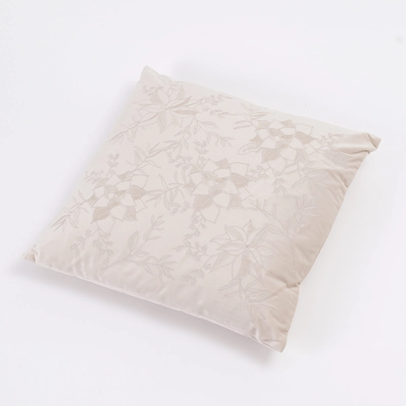 COJÍN RIPLEY HOME RAMAS VELVET 45X45 CM DORADO - 3