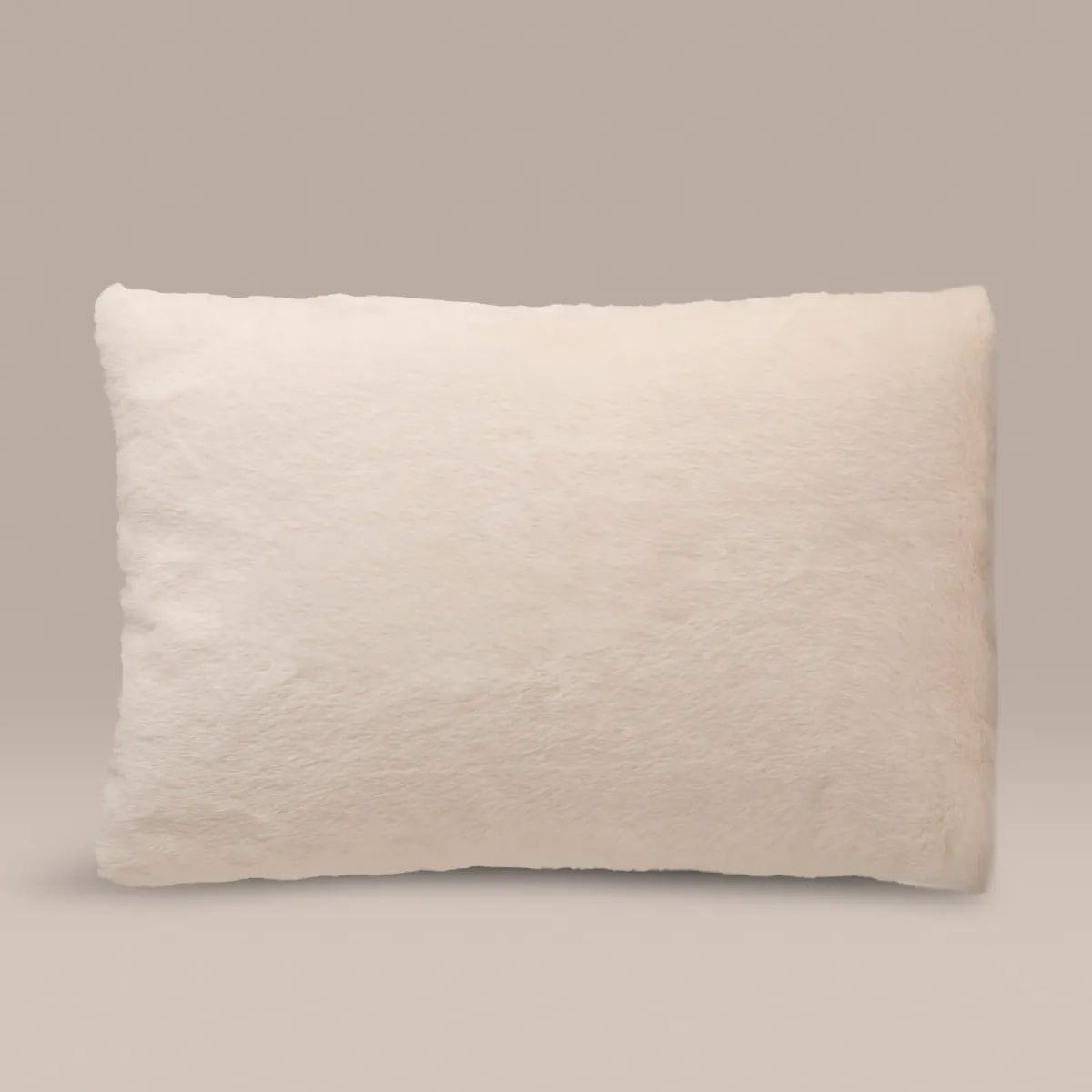 COJÍN RIPLEY HOME NEW PELUDO 35X50 CM IVORY - 1