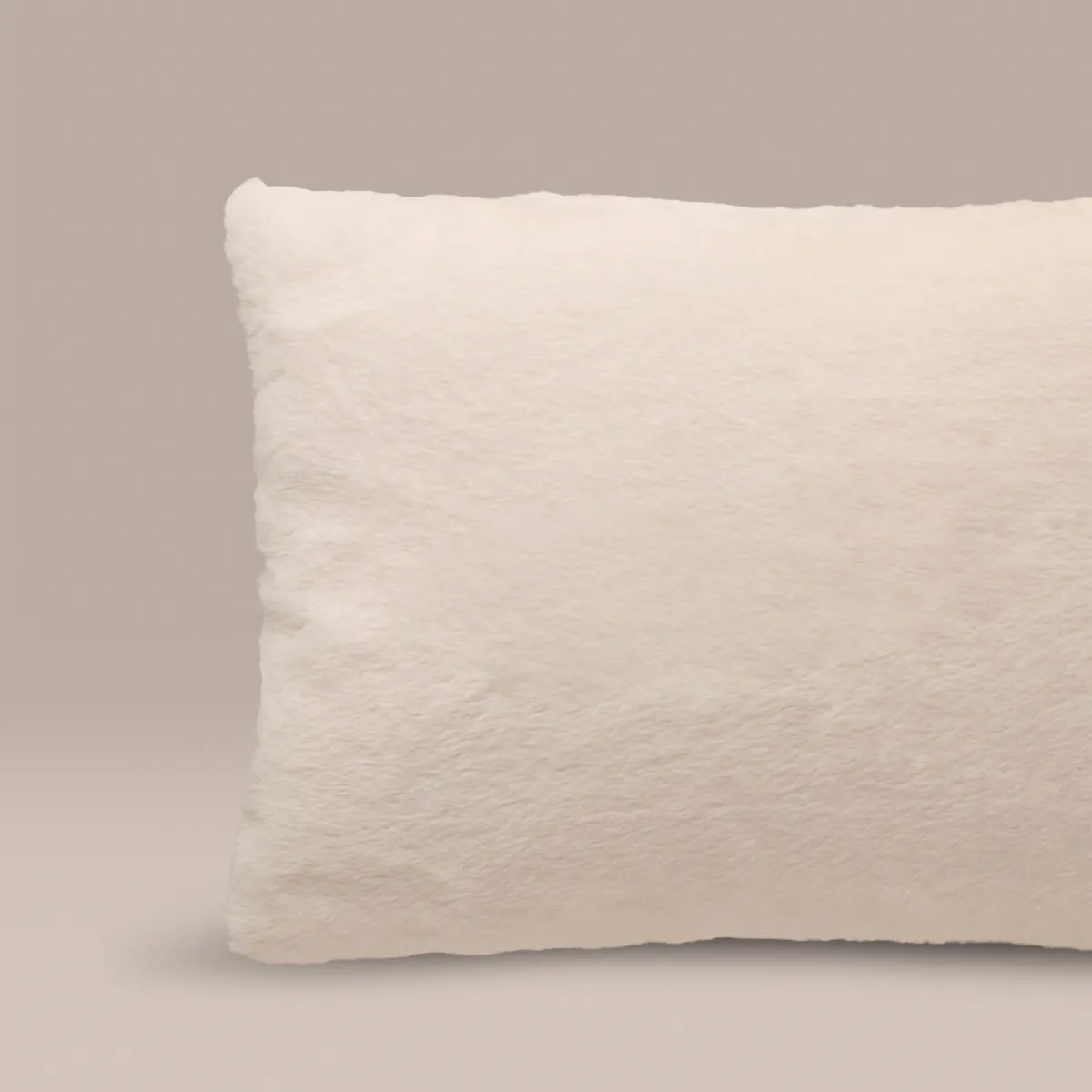 COJÍN RIPLEY HOME NEW PELUDO 35X50 CM IVORY - 3