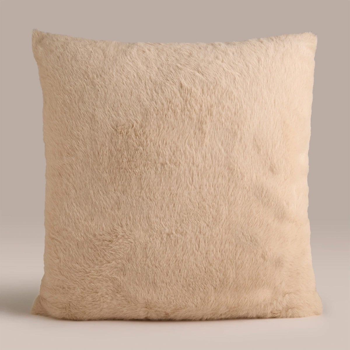 COJÍN RIPLEY HOME NEW PELUDO 50X50 CM TAUPE - 1