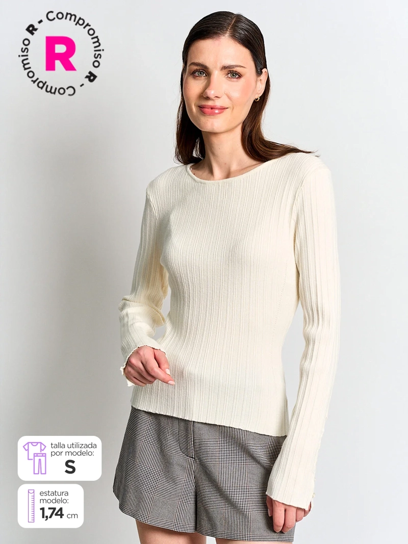 SWEATER MUJER MARQUIS MANGA LARGA - 1