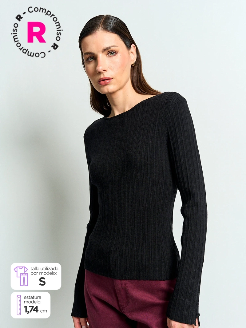 SWEATER MUJER MARQUIS MANGA LARGA - 1