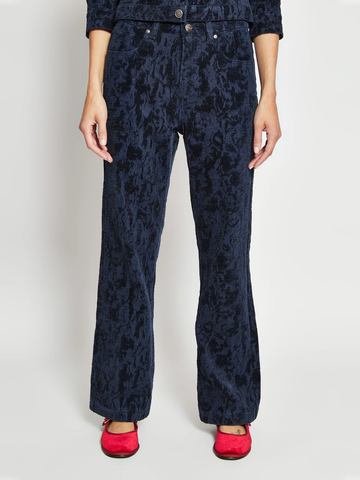 JEANS MUJER MARQUIS ALGODÓN RECTO JACQUARD - 5