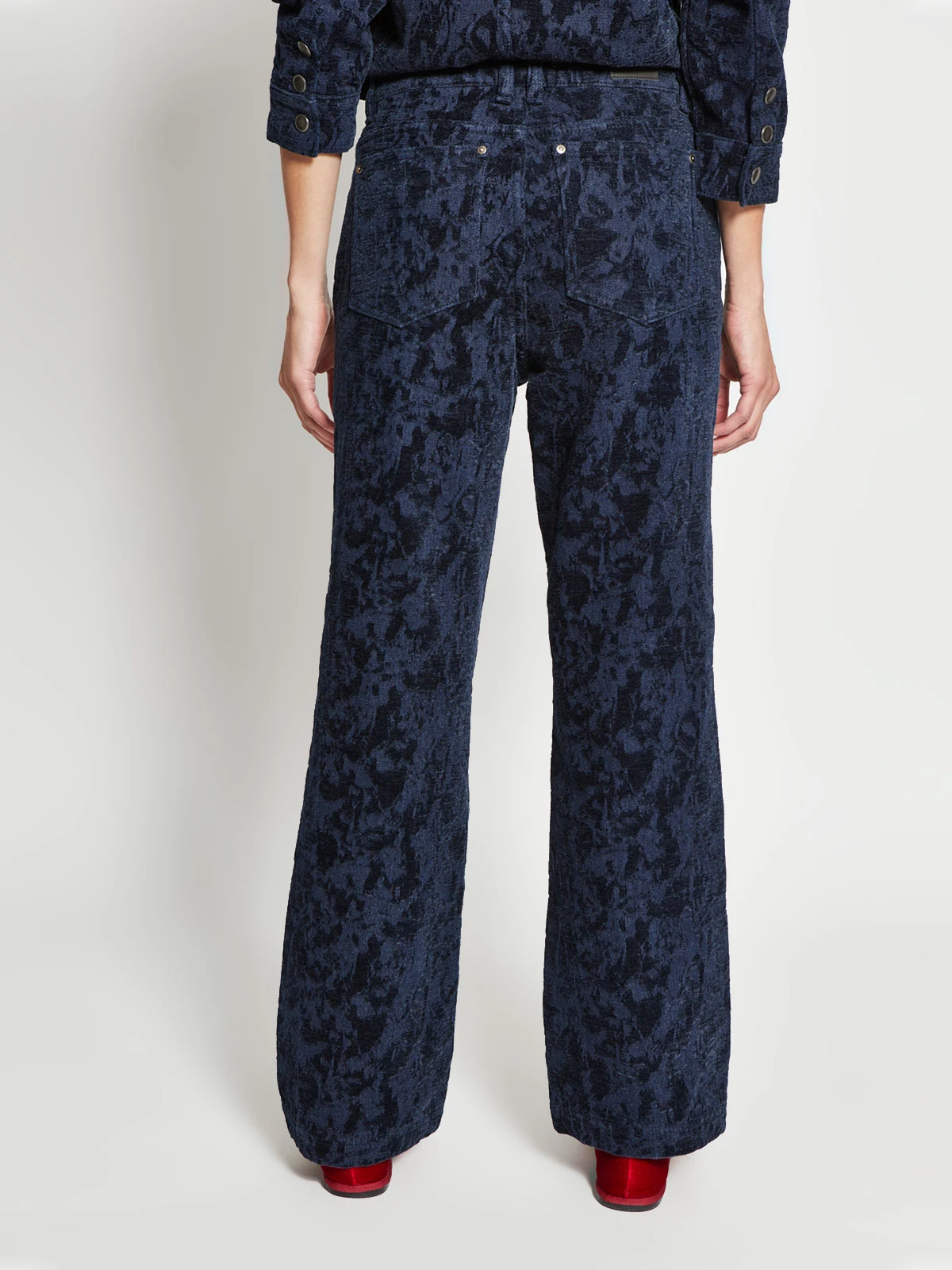 JEANS MUJER MARQUIS ALGODÓN RECTO JACQUARD - 6