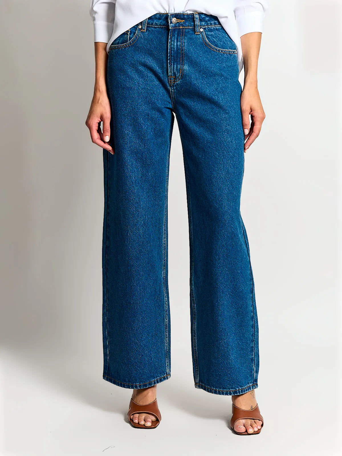 JEANS MUJER MARQUIS ALGODÓN WIDELEG - 2