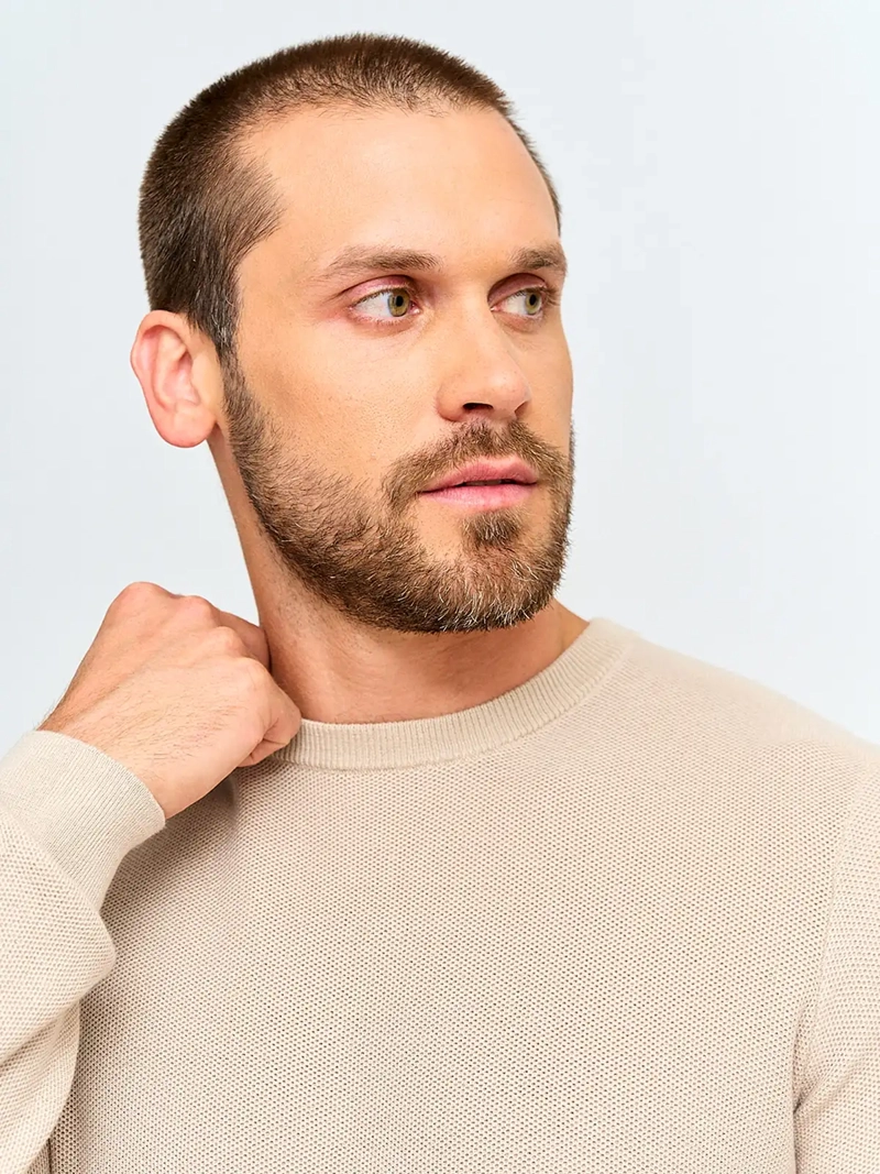 SWEATER HOMBRE MARQUIS CUELLO REDONDO TEXTURA - 3