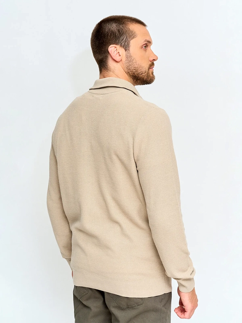 SWEATER HOMBRE MARQUIS HALF ZIPPER TEXTURA - 2