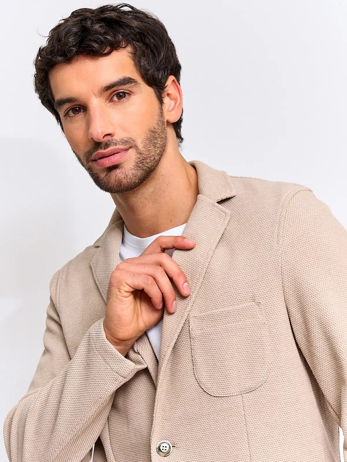 BLAZER HOMBRE SPAVALDI TEXTURA - 3