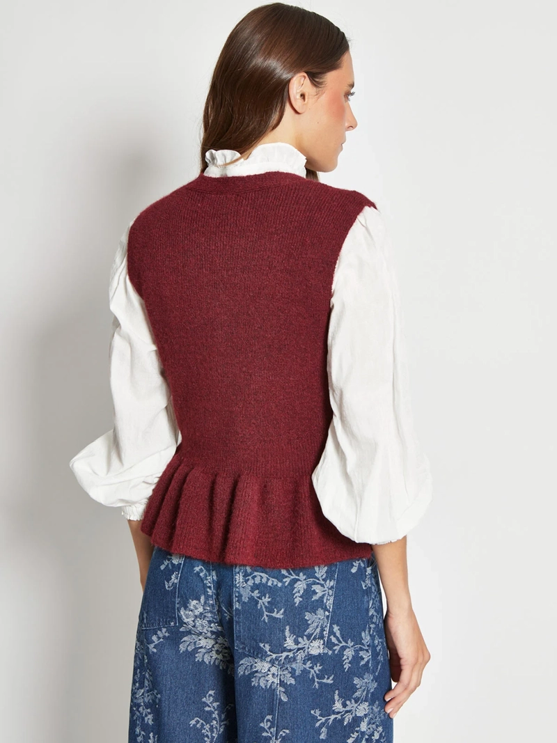 SWEATER MUJER TATIENNE SIN MANGAS - 2