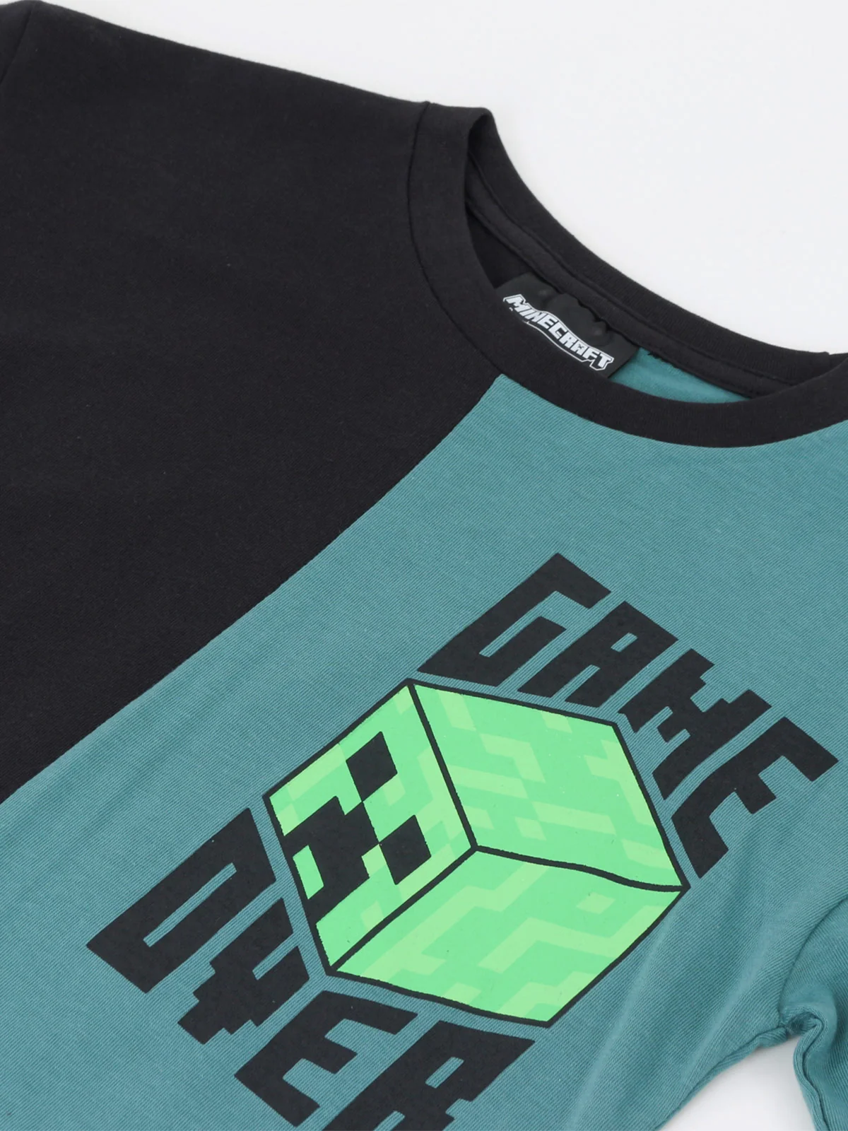 POLERA MANGA LARGA NIÑO MINECRAFT - 3
