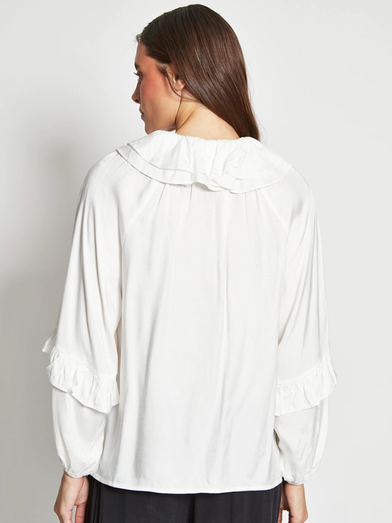BLUSA MUJER MARQUIS CUELLO RUCHA - 2