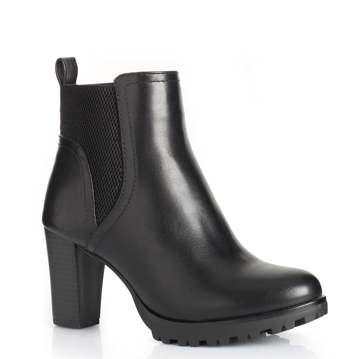 BOTINES MUJER VIA UNO NEGRO 12613403  - 3