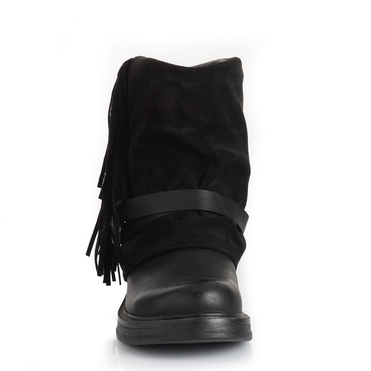 BOTINES MUJER VIA UNO NEGRO 12631435 - 2