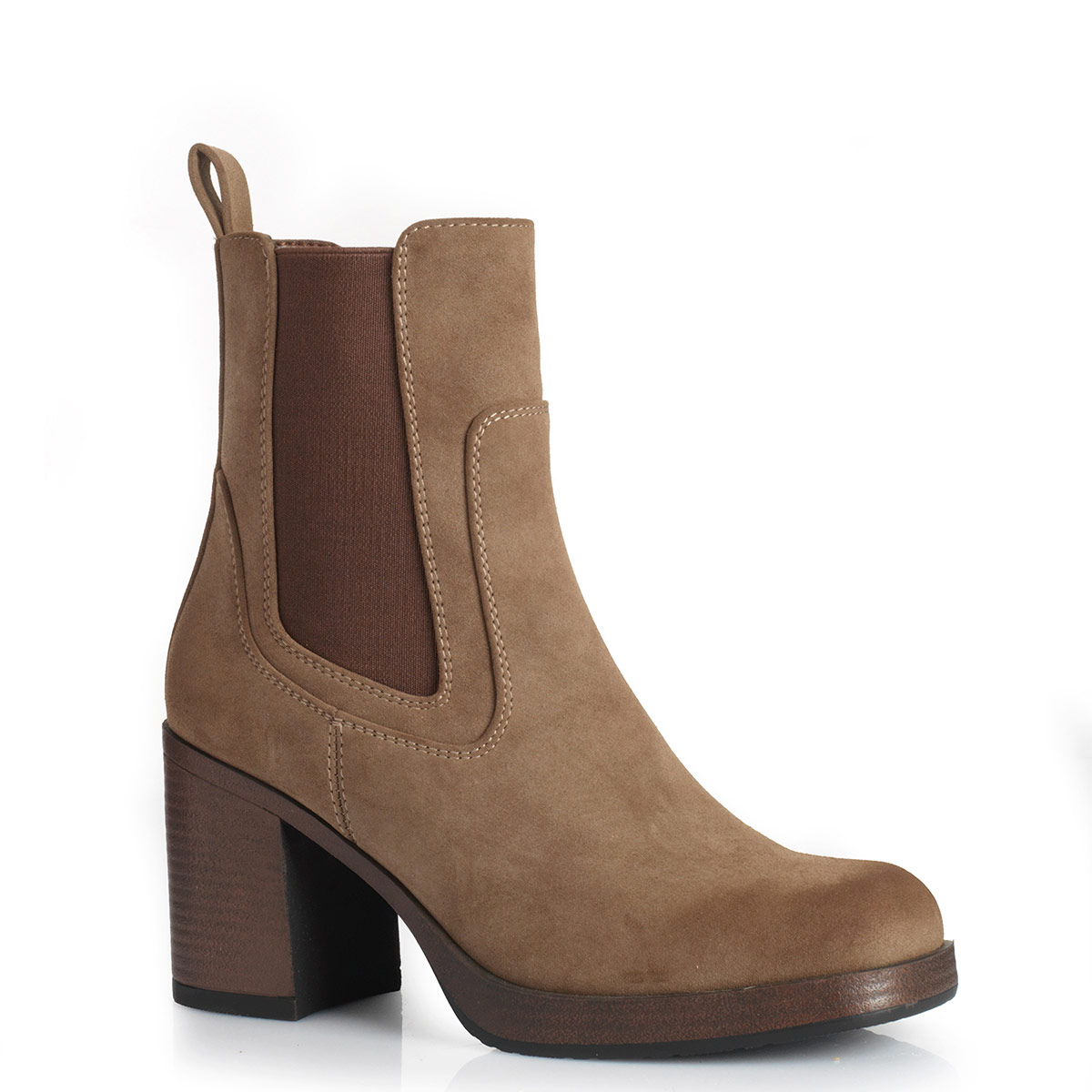 BOTINES MUJER VIA UNO CAQUI 12633411  - 3