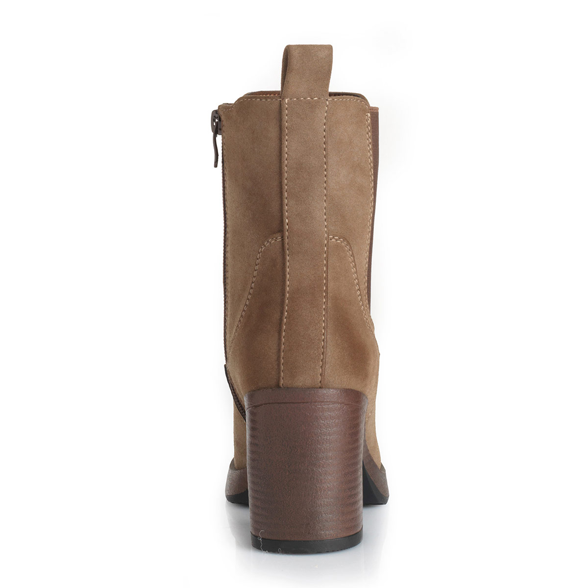 BOTINES MUJER VIA UNO CAQUI 12633411  - 4