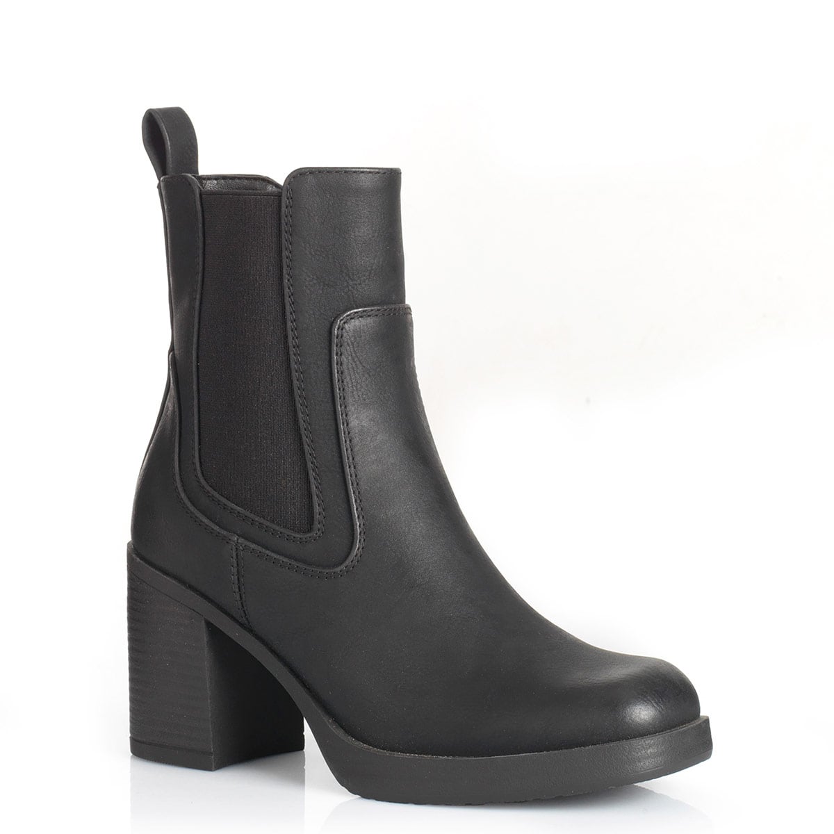 BOTINES MUJER VIA UNO NEGRO 12633411  - 3