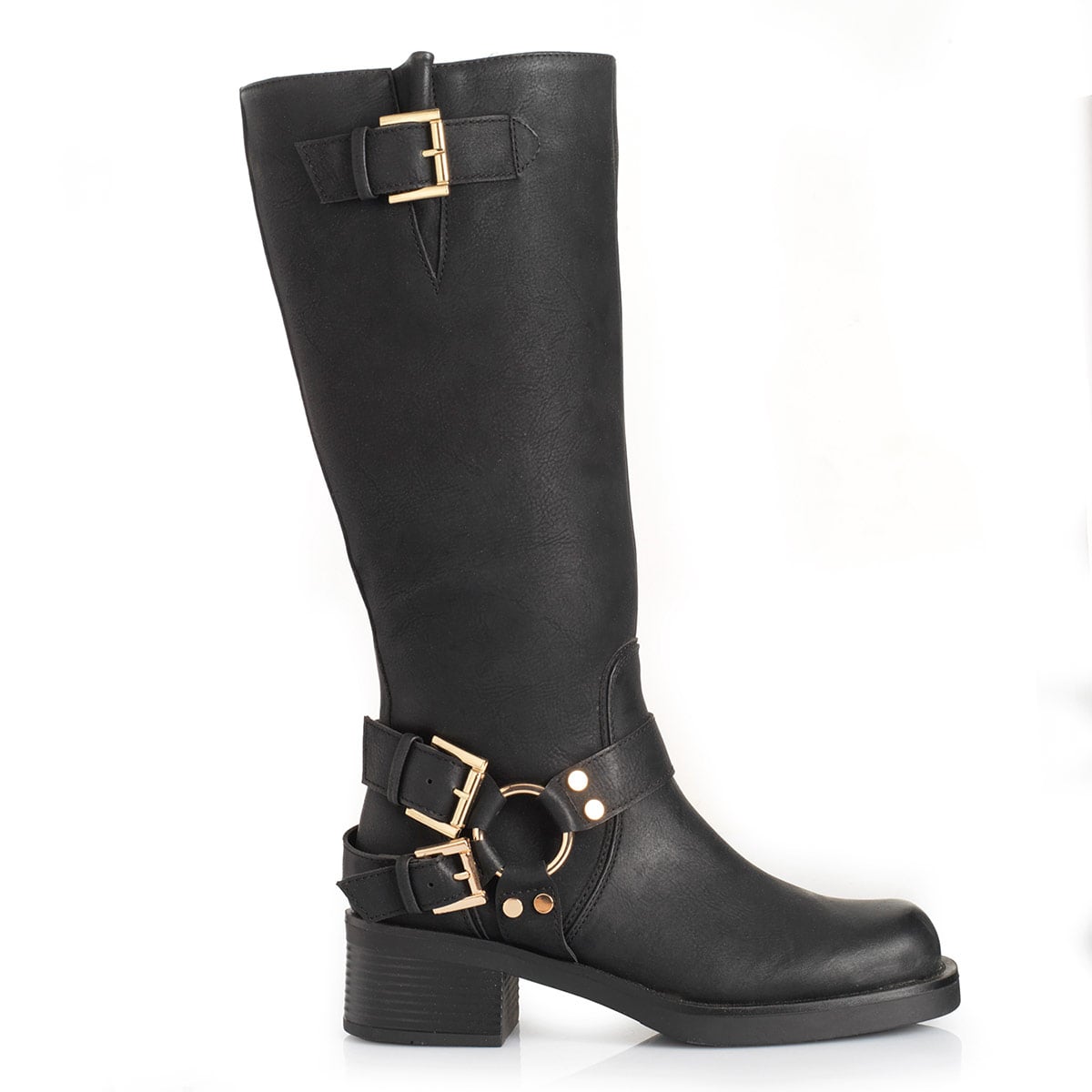 BOTAS MUJER VIA UNO NEGRO 12631314  - 1