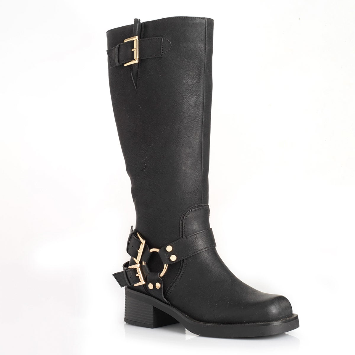 BOTAS MUJER VIA UNO NEGRO 12631314  - 3