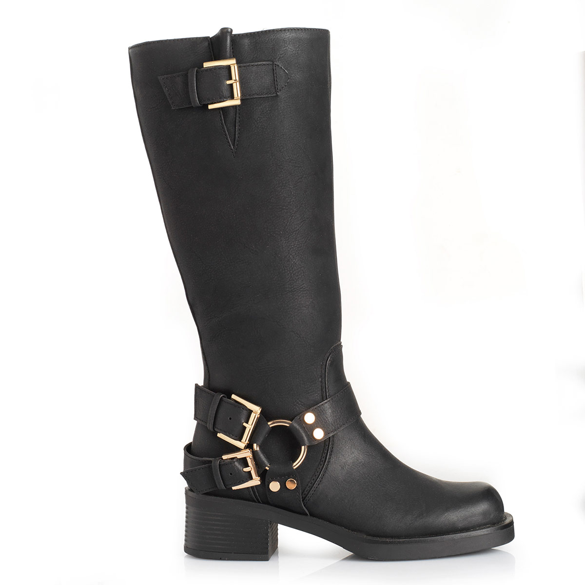 BOTAS MUJER VIA UNO NEGRO 12631314  - 1