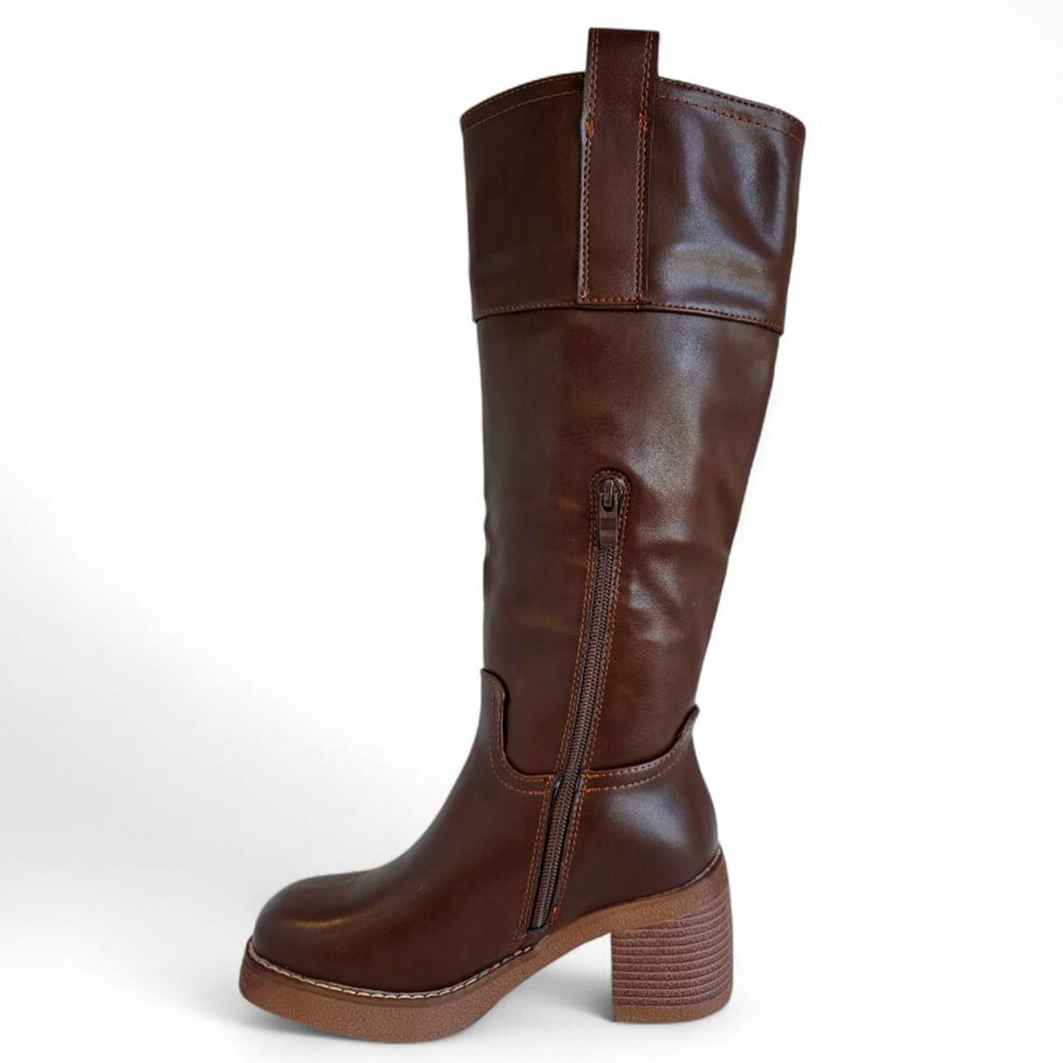 BOTAS MUJER VIA UNO CAFÉ 12632313  - 2