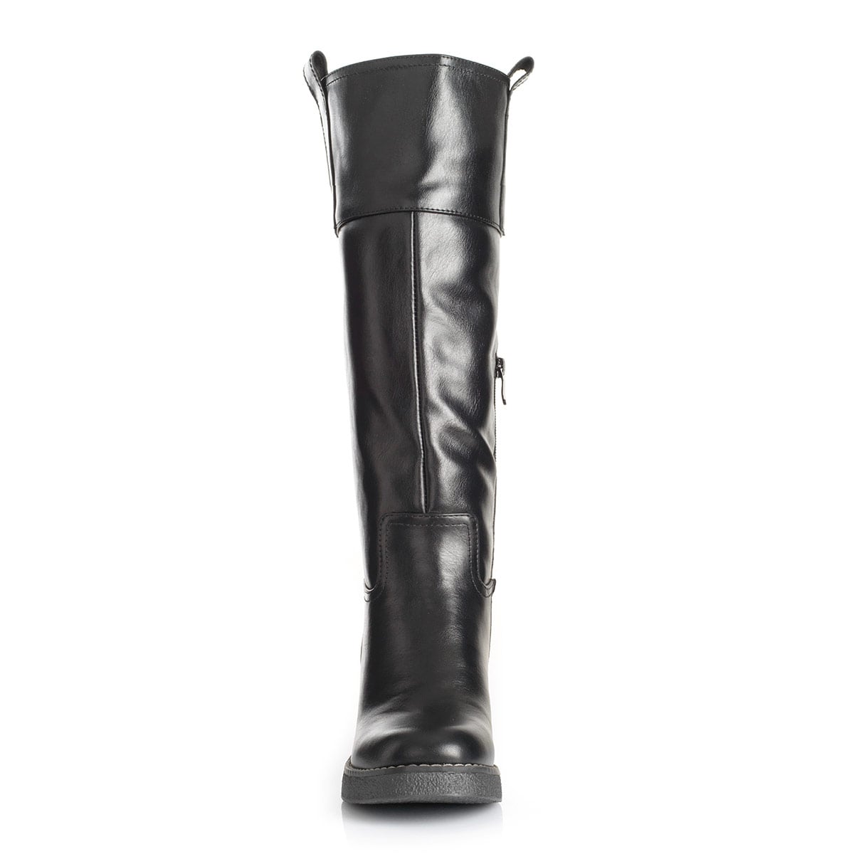 BOTAS MUJER VIA UNO NEGRO 12632313  - 2