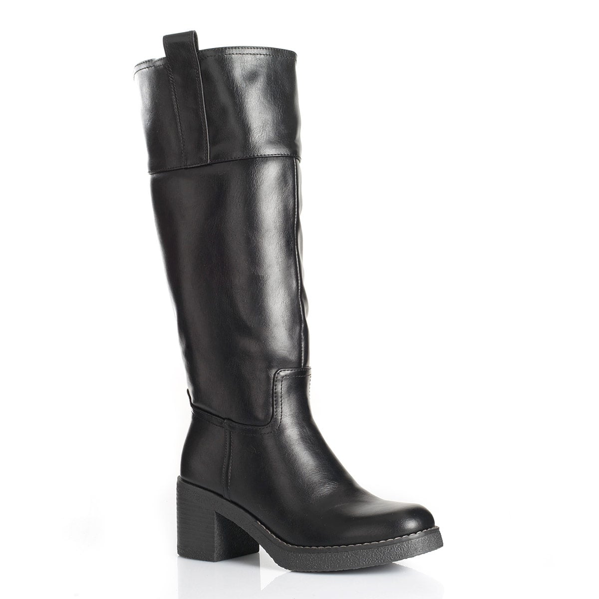 BOTAS MUJER VIA UNO NEGRO 12632313  - 3
