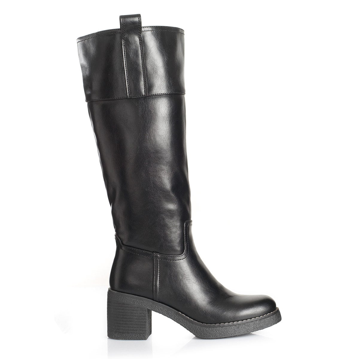 BOTAS MUJER VIA UNO NEGRO 12632313  - 1
