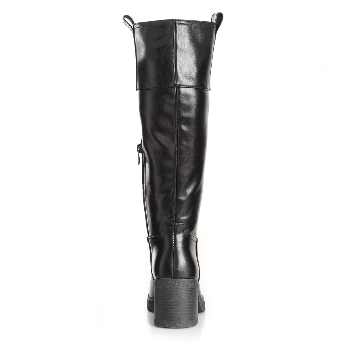 BOTAS MUJER VIA UNO NEGRO 12632313  - 4