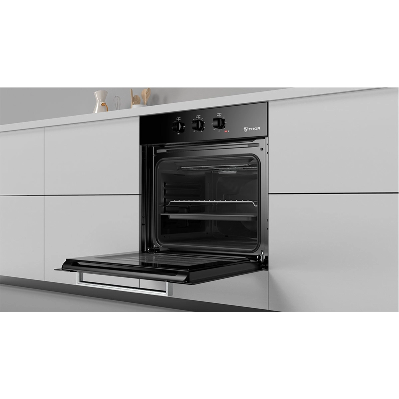 HORNO ELÉCTRICO THOR EMPOTRABLE 57L TO-53 BK - 5