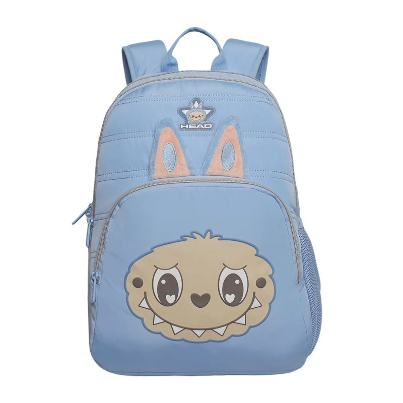MOCHILA HEAD BALLOON 2026 CAT MUÑECO CELESTE - 2