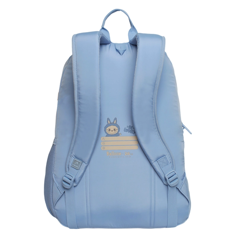MOCHILA HEAD BALLOON 2026 CAT MUÑECO CELESTE - 5