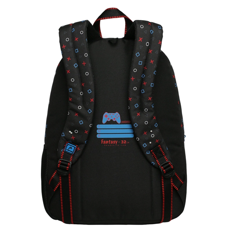 MOCHILA HEAD FANTASY 2026 GAMER NEGRO - 5