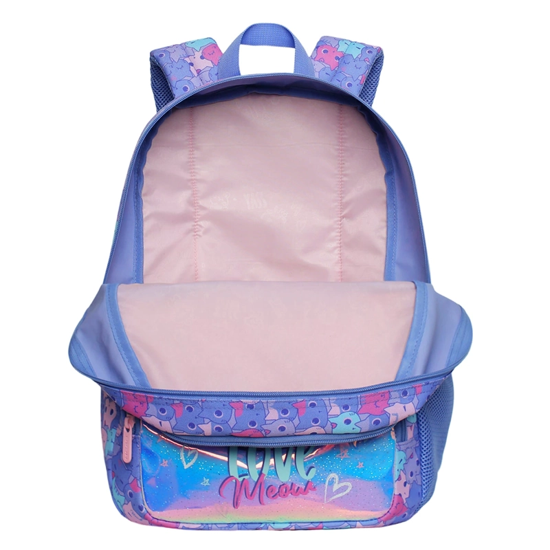 MOCHILA HEAD FANTASY 2026 MEOW LILA - 2