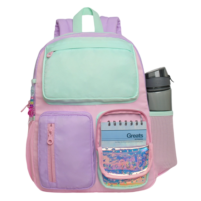 MOCHILA HEAD FUNNY 2026 COLOR BLOCK PASTEL  - 2