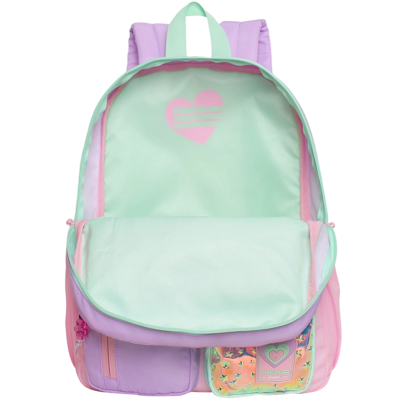 MOCHILA HEAD FUNNY 2026 COLOR BLOCK PASTEL  - 3