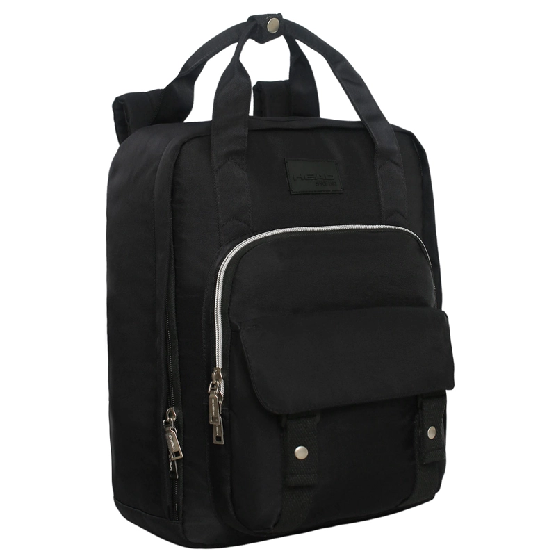 MOCHILA HEAD ALPHA 2026 NEGRO SILVER - 1