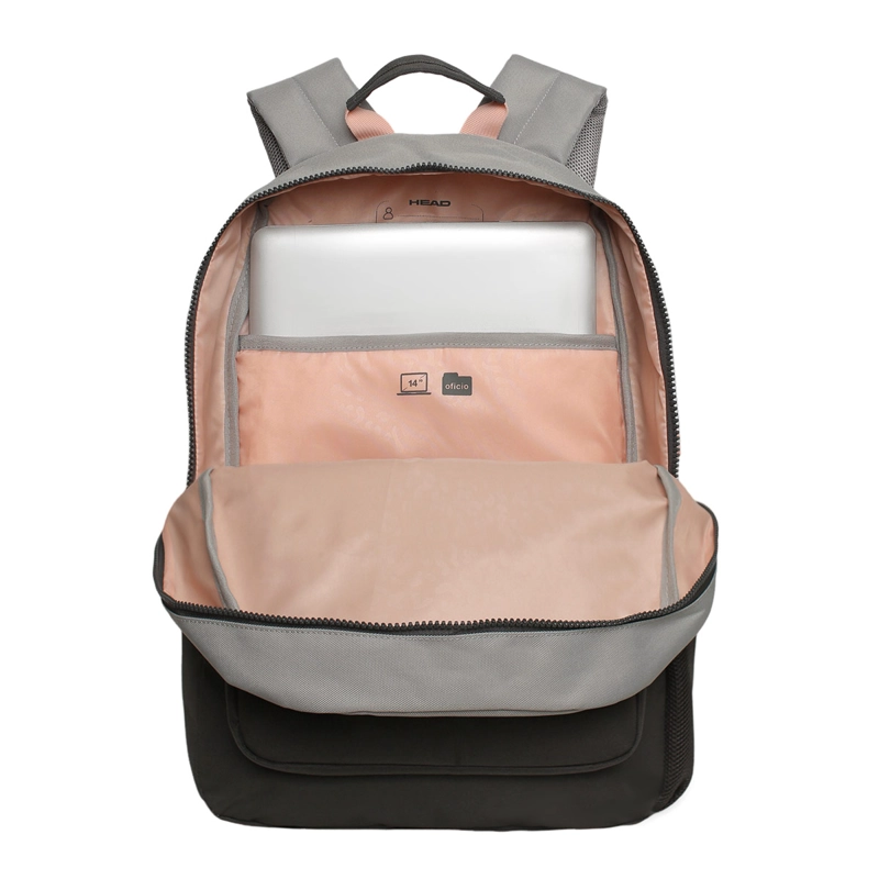 MOCHILA HEAD DIVA 2026 COLOR BLOCK GRIS - 2