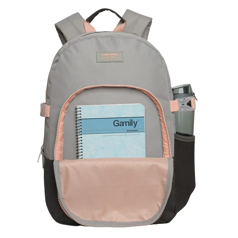 MOCHILA HEAD DIVA 2026 COLOR BLOCK GRIS - 3