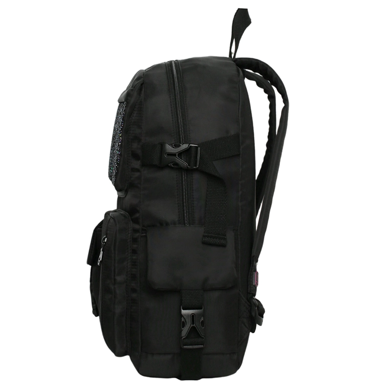 MOCHILA HEAD FUSION 2026 GLITTER NEGRO - 5