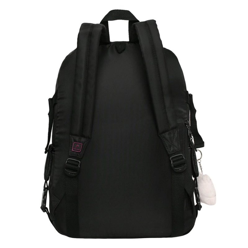 MOCHILA HEAD FUSION 2026 GLITTER NEGRO - 6