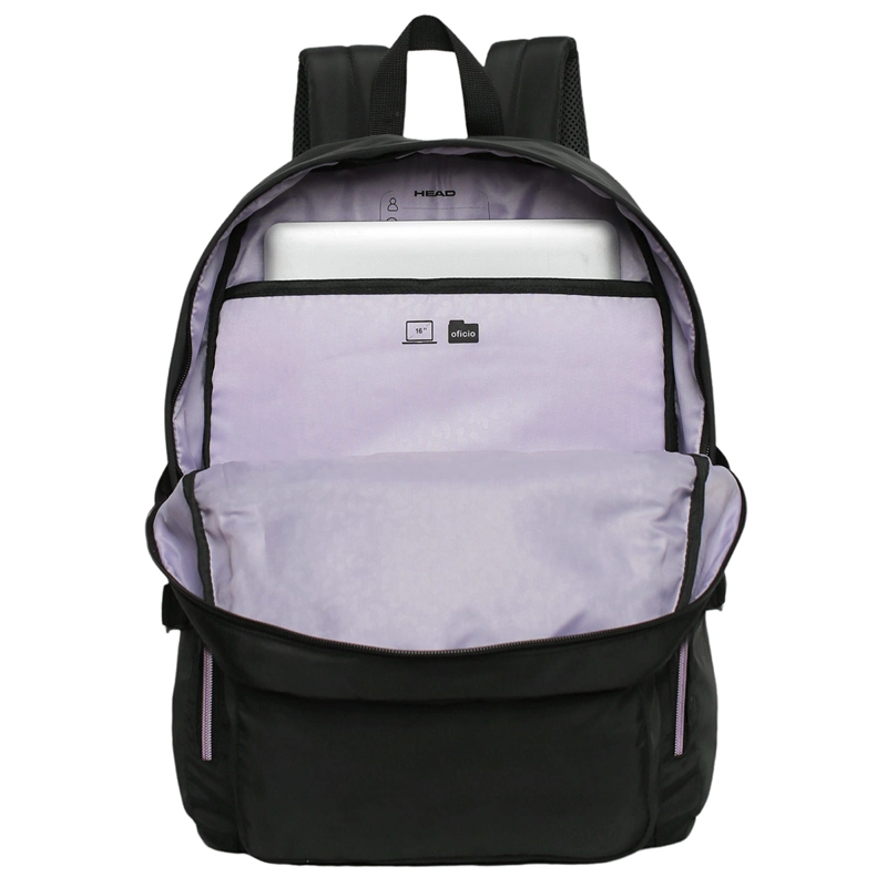 MOCHILA HEAD KONA 2026 NEGRO LILA - 3