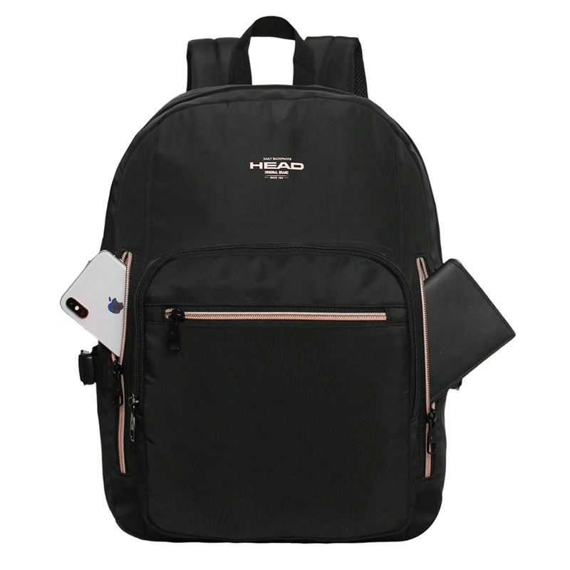 MOCHILA HEAD KONA 2026 NEGRO ROSE GOLD - 2