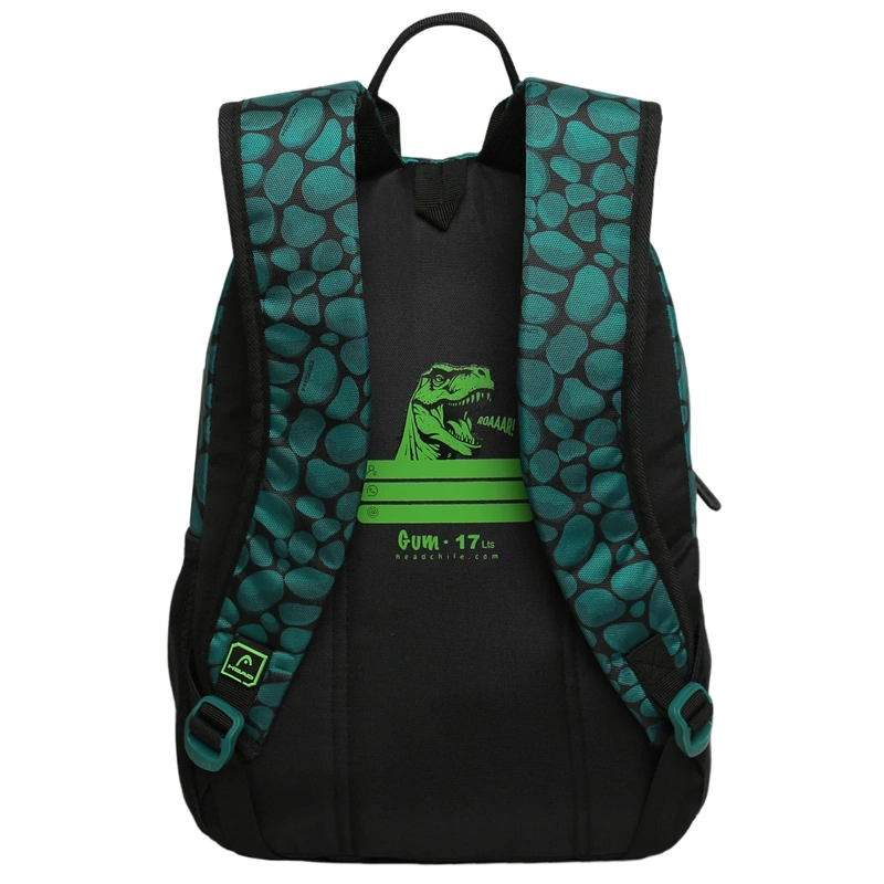 MOCHILA HEAD GUM 2026 DINO STONE VERDE - 5