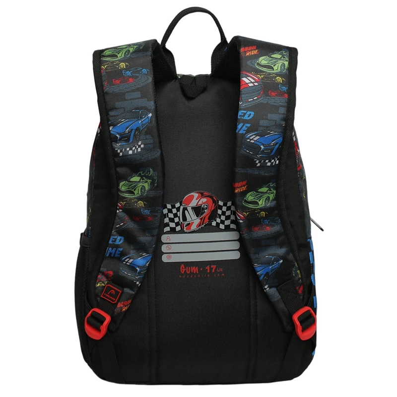 MOCHILA HEAD GUM 2026 SPEED CAR NEGRO - 5