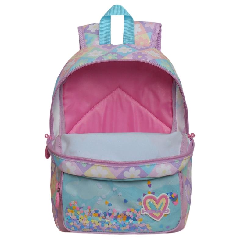 MOCHILA HEAD POP 2026 UNICORNIO FLORES LILA - 3