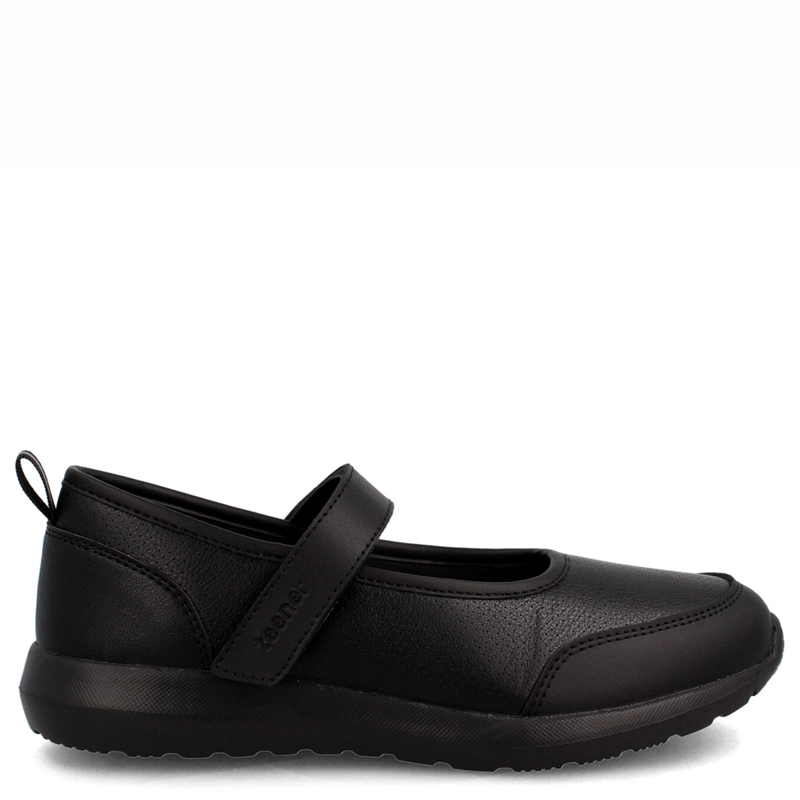 BALLERINA MUJER TEENER ESCOLAR NEGRO ETEN - 1