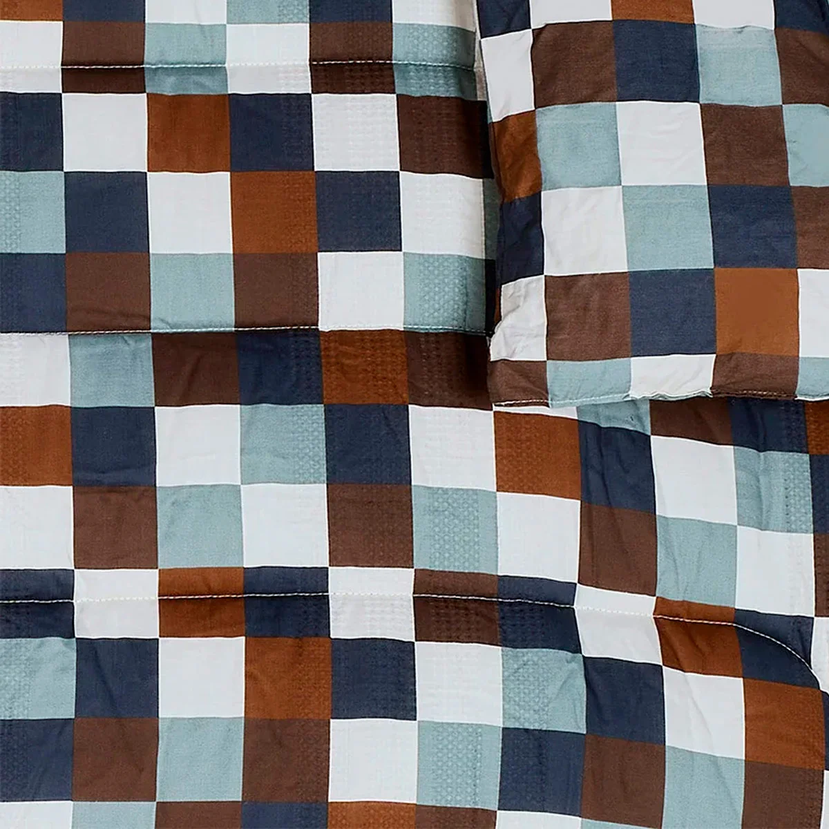 PLUMÓN RIPLEY HOME PERCALE 1.5 PLAZAS CUADROS - 2